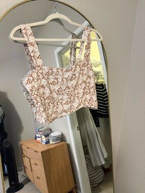 Rylee & Cru matching mom sz med and 18-24 month tops